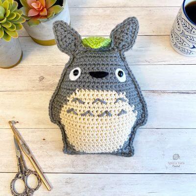 Totoro Crochet Free Pattern by Spin A Yarn Crochet