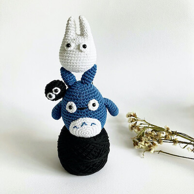 Totoro's Friends Amigurumi Pattern by Imelda Ginori