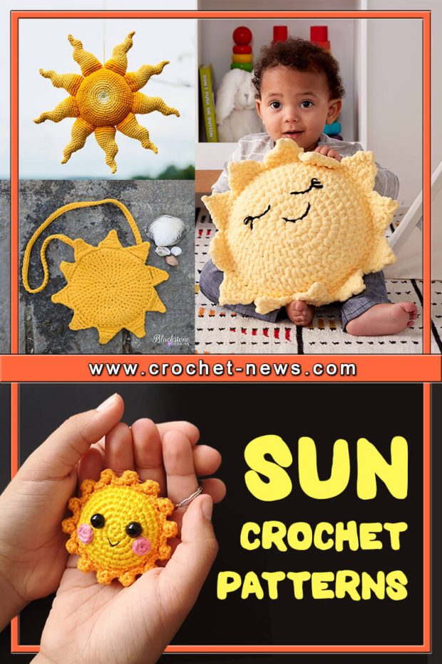 12 Crochet Sun Patterns Crochet News