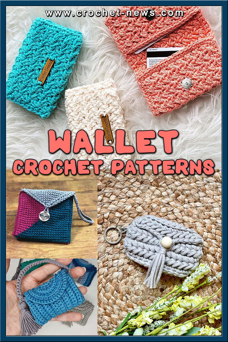 17 Crochet Wallet Patterns - Crochet News