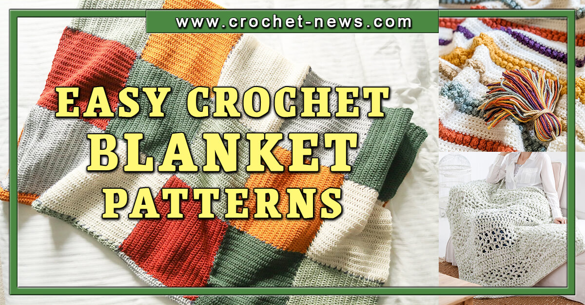 25 Easy Blanket Crochet Patterns