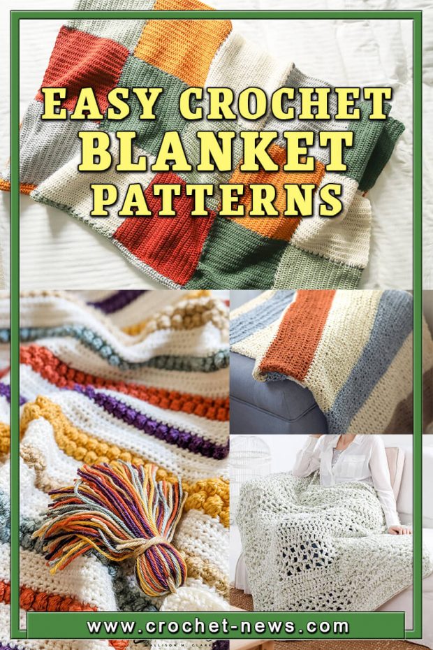 EASY CROCHET BLANKET PATTERNS