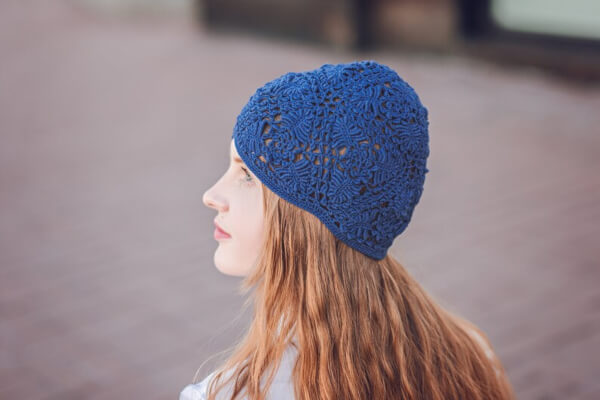 Bullion Crochet Stitches Hat Pattern by ItWasYarn
