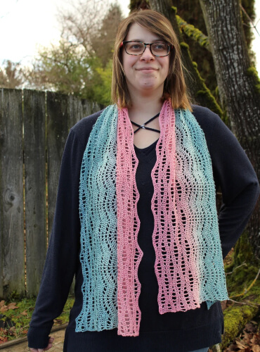 Crochet Shawl Pattern by Nohooksgiven