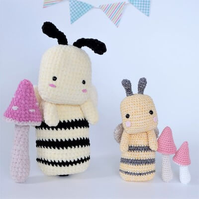 Amigurumi Bee Pattern by Kornflake Stew