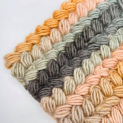 Crochet Braided Stitch by Crochet Beja
