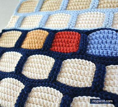 Crochet Brick Stitch by My Picot