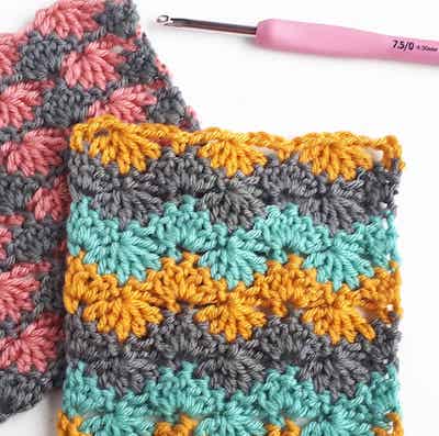 Crochet Feather Stitch by Annie Design Crochet
