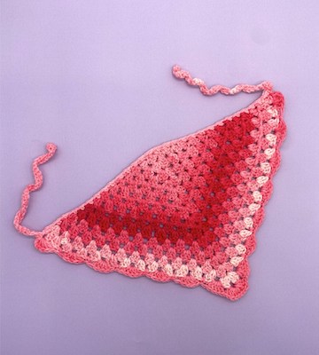 Crochet Leia Bandana Pattern by Crocheted Magic Store