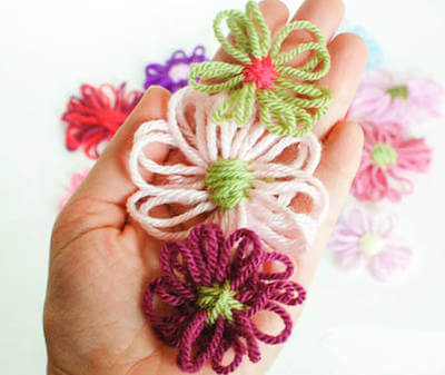 Crochet Loom Flowers Pattern by Petals To Picots