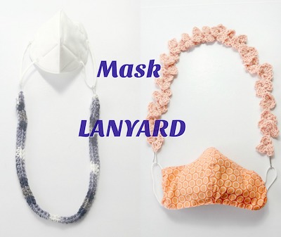 Mask Lanyard Crochet Pattern by Crazy Cool Crochet