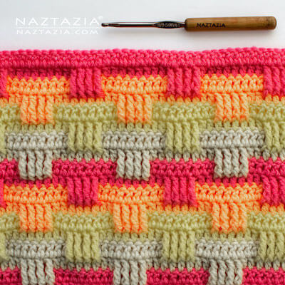 Crochet T Stitch by Naztazia