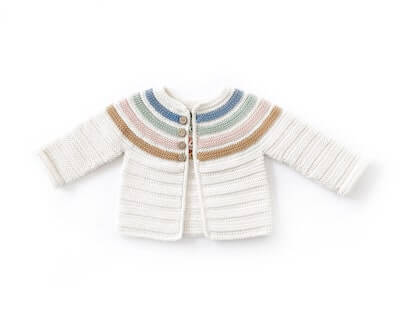 Ginger Crochet Baby Jacket Pattern by Creativa Atelier