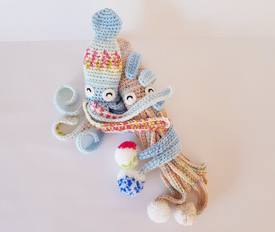 Hubble, The Squid Crochet Pattern by The Projectarian
