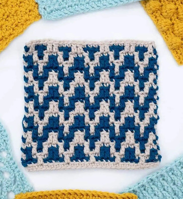 Mosaic Crochet Stitch by Joy Of Motion Crochet