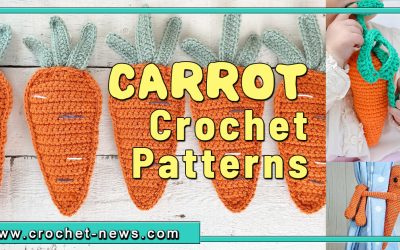10 Crochet Carrot Patterns