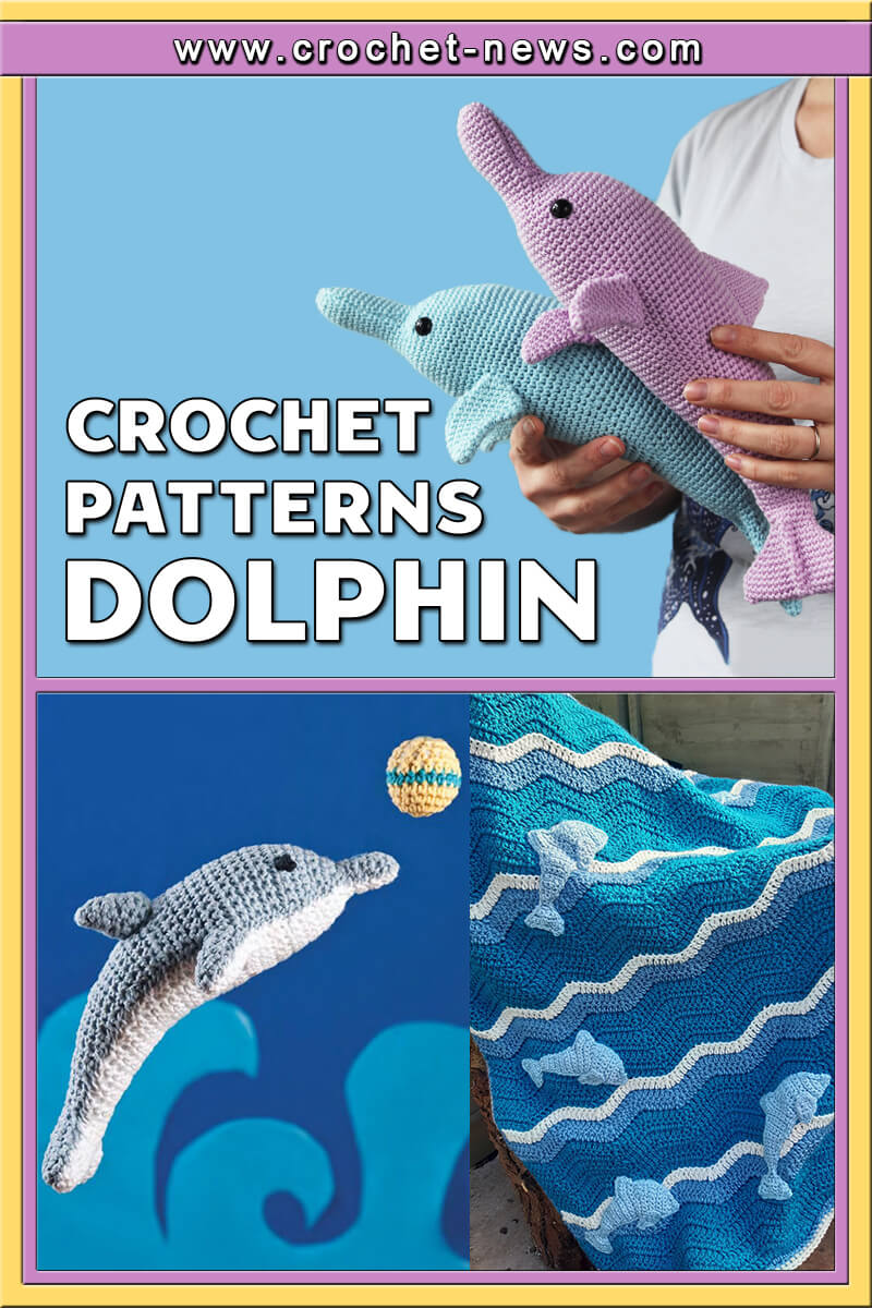 15 Crochet Dolphin Patterns Crochet News