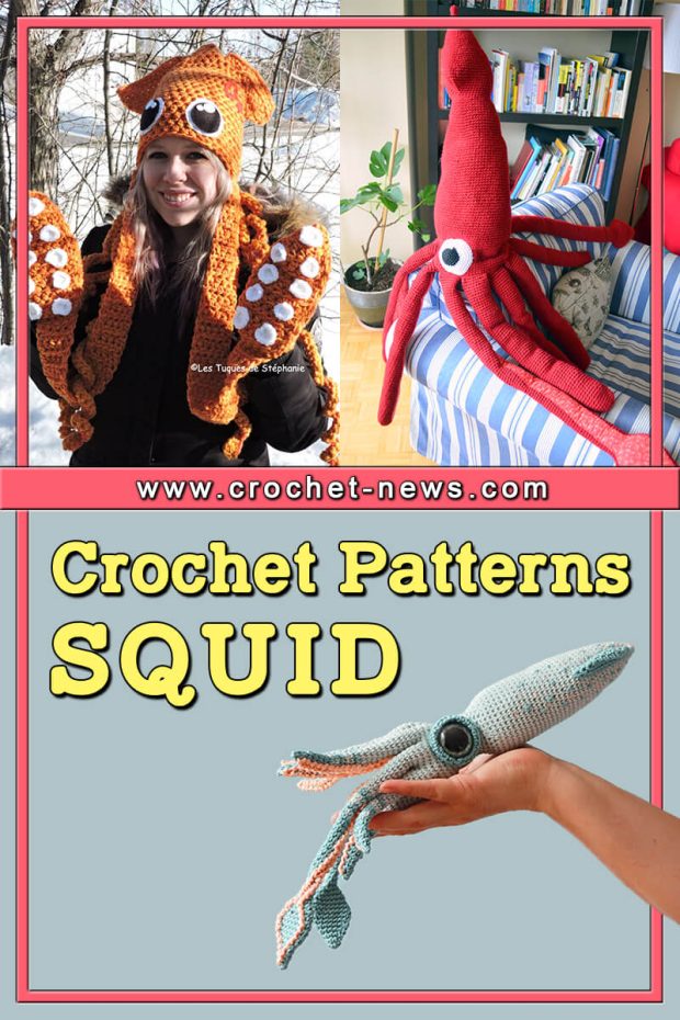 Crochet Squid Patterns