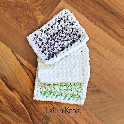 Bernat Blanket Crochet Sponge Pattern by Left In Knots
