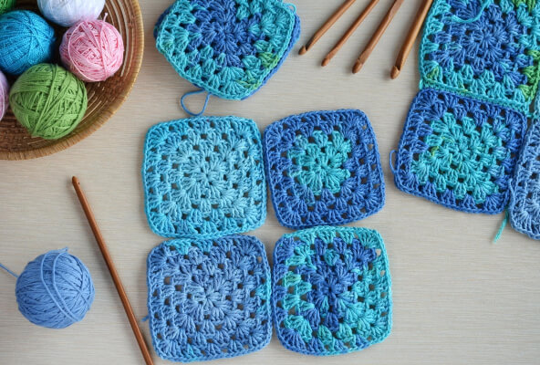 connecting granny squares