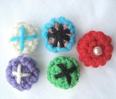 Crochet Buttons Pattern by Ashton 11
