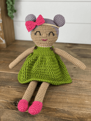 Crochet Doll Pattern by A Crafty Concept