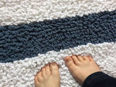 Crochet Spa Bath Mat Pattern by Rich Textures Crochet