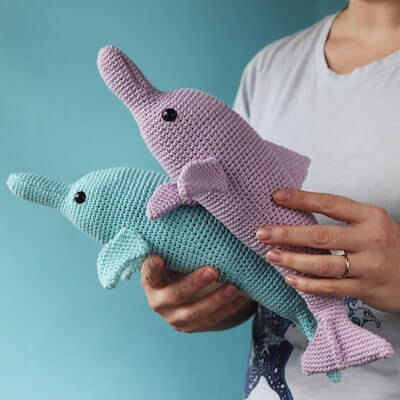 Darcey, The Dolphin Amigurumi Pattern by Irene Strange