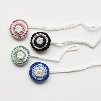 Free Crochet Buttons Pattern by Raam Crochet