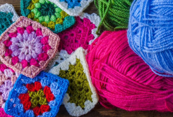 how to join granny squares