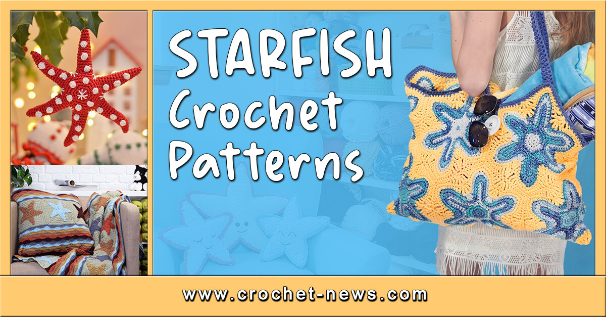 12 Starfish Crochet Patterns
