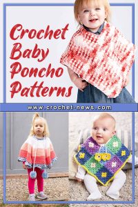 15 Crochet Baby Poncho Patterns - Crochet News