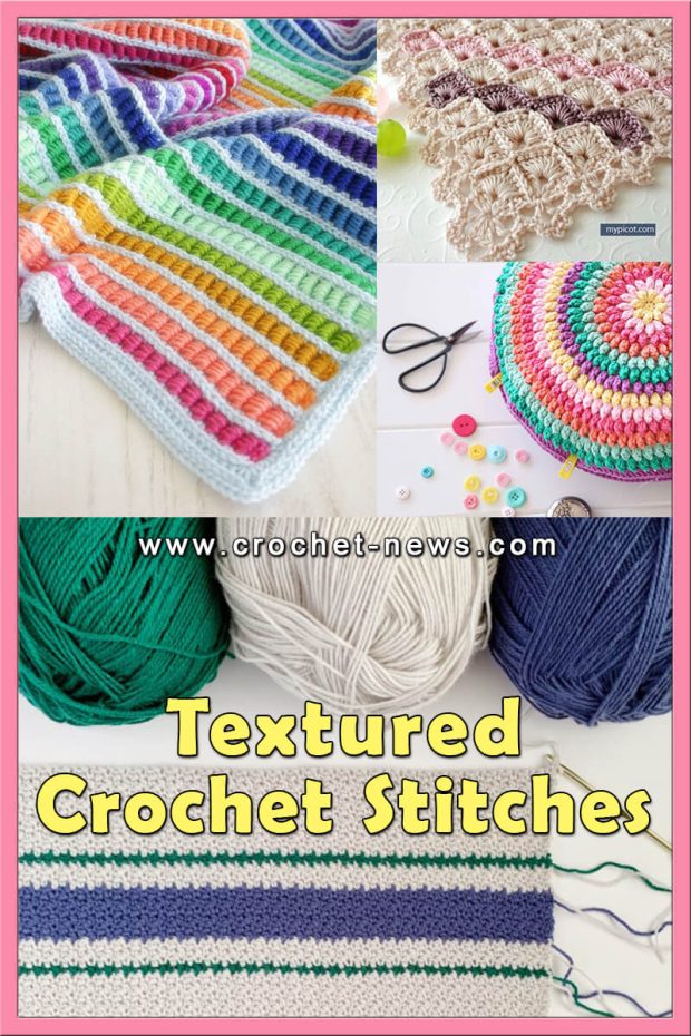 TEXTURED CROCHET STITCHES