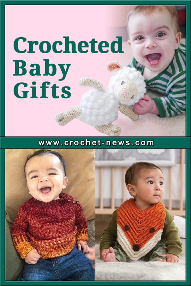 CROCHETED BABY GIFTS