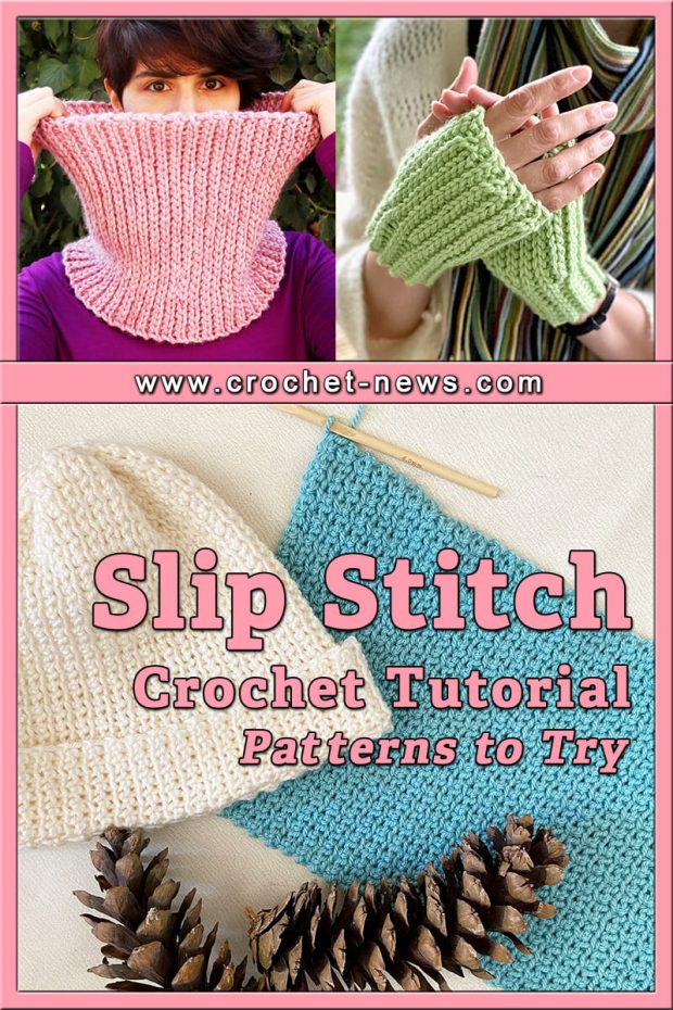 Crochet Slip Stitch Tutorial with 10 Patterns You Can Try - Crochet News