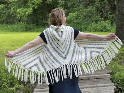 Boho Vest Triangle Trio Crochet Pattern by Nana's Crafty Home