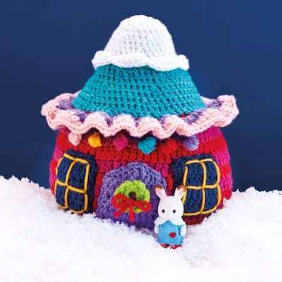 Christmas House Crochet Pattern by Top Crochet Patterns