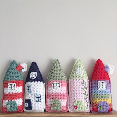 Crochet Little Folk House Pattern by Flo And Dot Shop