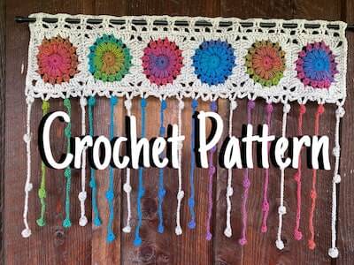 Crochet Valance Pattern by Prismatic Forest