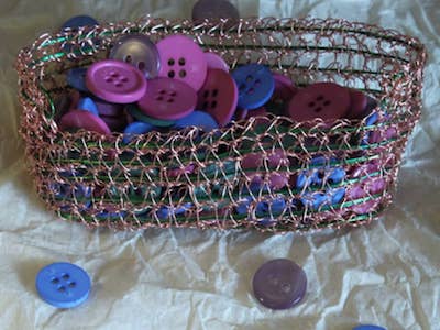 Crochet Wire Basket Pattern by Hub Pages