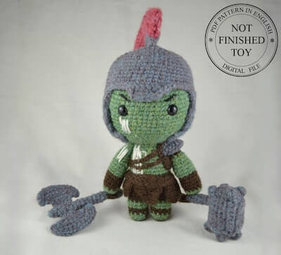 Hulk Crochet Amigurumi Pattern by My World Amigurumi Shop