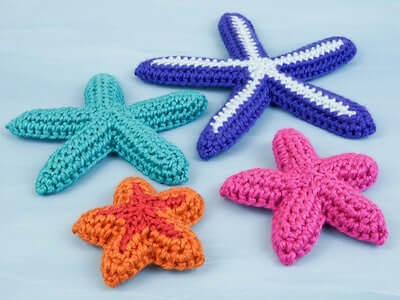 Starfish Collection Crochet Pattern by Planet June