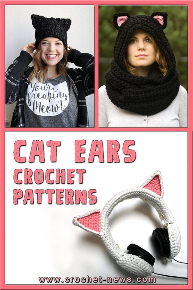 Crochet Cat Ears Patterns