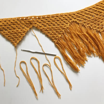 Crochet Fringe Ideas