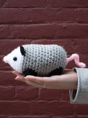 Free Crochet Opossum Pattern by Annie's Catalog