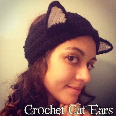 Crochet Cat Ears Free Pattern by Felt Magnet
