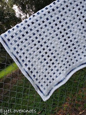 Through The Window Crochet Blanket Pattern by Alexandra EyeLoveKnots