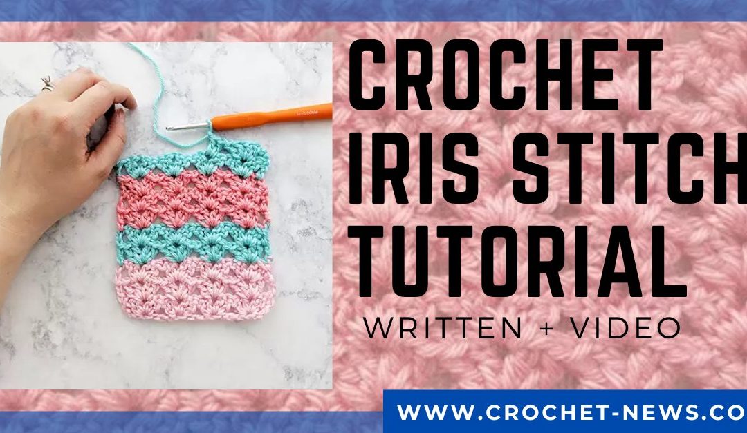 Crochet Iris Stitch Tutorial | Written + Video 