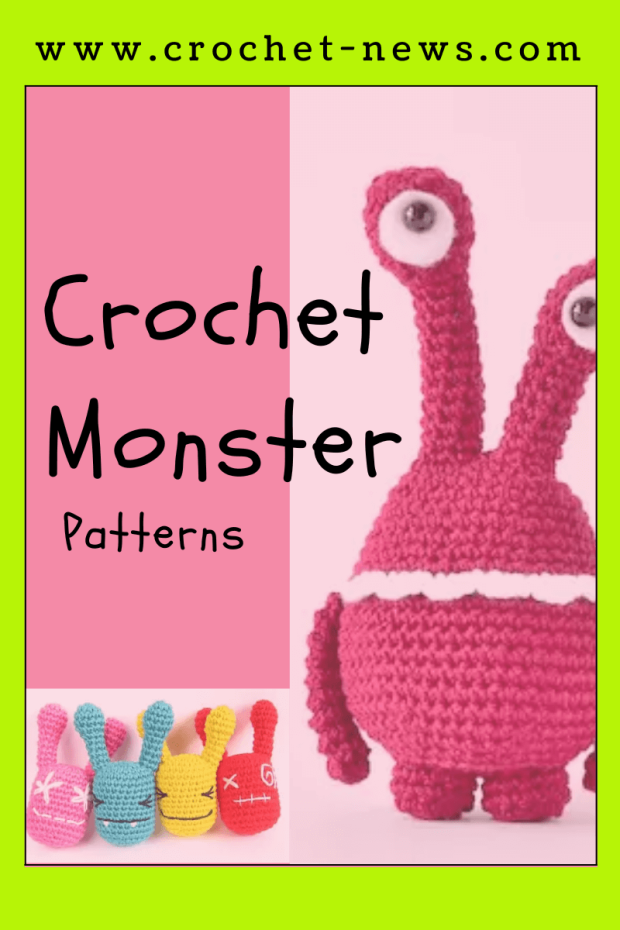 crochet monster patterns