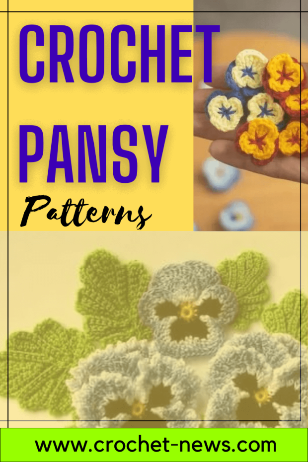 Crochet Pansy Patterns